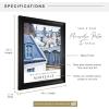 imageMCS Black Marseille Poster Frame 16x20 Inch 16 X 2016 X 20 in