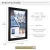imageMCS Black Marseille Poster Frame 16x20 Inch 16 X 2016 x 24 in