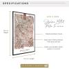 imageMCS Edgeline Metal Poster Frame BackLoading Picture Frame For Wall Art 16 x 24 Inch BrassBlack