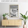 imageMCS Edgeline Metal Poster Frame BackLoading Picture Frame For Wall Art 16 x 24 Inch BrassBrass