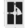 imageMCS Format Picture Frames Gallery Wall Frames White 5 x 7 12Pack