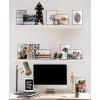 imageMCS Format Picture Frames Gallery Wall Frames White 5 x 7 6PackBlack