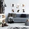 imageMCS Format Picture Frames Gallery Wall Frames White 5 x 7 6PackBlack