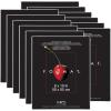 imageMCS Format Picture Frames Gallery Wall Frames White 5 x 7 6PackWhite