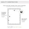imageMCS Foundation 135x40 Poster Frame Traditional White Vertical ampamp Horizontal Wall Hanging Large Picture Frame for Photos Panoramics Posters ampamp Art Prints 1PackBlack