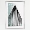 imageMCS Foundation 135x40 Poster Frame Traditional White Vertical ampamp Horizontal Wall Hanging Large Picture Frame for Photos Panoramics Posters ampamp Art Prints 1PackSilver