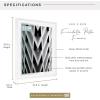 imageMCS Foundation 135x40 Poster Frame Traditional White Vertical ampamp Horizontal Wall Hanging Large Picture Frame for Photos Panoramics Posters ampamp Art Prints 1PackWhite
