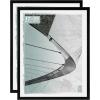 imageMCS Foundation 135x40 Poster Frame Traditional White Vertical ampamp Horizontal Wall Hanging Large Picture Frame for Photos Panoramics Posters ampamp Art Prints 1PackBlack