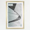 imageMCS Foundation 135x40 Poster Frame Traditional White Vertical ampamp Horizontal Wall Hanging Large Picture Frame for Photos Panoramics Posters ampamp Art Prints 1PackBrass