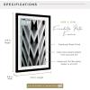 imageMCS Foundation 135x40 Poster Frame Traditional White Vertical ampamp Horizontal Wall Hanging Large Picture Frame for Photos Panoramics Posters ampamp Art Prints 1PackBlack