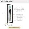 imageMCS Foundation 135x40 Poster Frame Traditional White Vertical ampamp Horizontal Wall Hanging Large Picture Frame for Photos Panoramics Posters ampamp Art Prints 1PackBlack