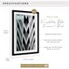 imageMCS Foundation 135x40 Poster Frame Traditional White Vertical ampamp Horizontal Wall Hanging Large Picture Frame for Photos Panoramics Posters ampamp Art Prints 1PackBlack
