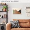 imageMCS Foundation 135x40 Poster Frame Traditional White Vertical ampamp Horizontal Wall Hanging Large Picture Frame for Photos Panoramics Posters ampamp Art Prints 1PackWhite