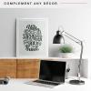 imageMCS Foundation 135x40 Poster Frame Traditional White Vertical ampamp Horizontal Wall Hanging Large Picture Frame for Photos Panoramics Posters ampamp Art Prints 1PackWhite