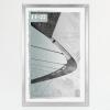 imageMCS Foundation 135x40 Poster Frame Traditional White Vertical ampamp Horizontal Wall Hanging Large Picture Frame for Photos Panoramics Posters ampamp Art Prints 1PackSilver
