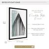 imageMCS Foundation 135x40 Poster Frame Traditional White Vertical ampamp Horizontal Wall Hanging Large Picture Frame for Photos Panoramics Posters ampamp Art Prints 1PackBlack