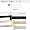 imageMCS Foundation 135x40 Poster Frame Traditional White Vertical ampamp Horizontal Wall Hanging Large Picture Frame for Photos Panoramics Posters ampamp Art Prints 1PackBlack