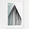 imageMCS Foundation 135x40 Poster Frame Traditional White Vertical ampamp Horizontal Wall Hanging Large Picture Frame for Photos Panoramics Posters ampamp Art Prints 1PackWhite