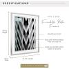 imageMCS Foundation 135x40 Poster Frame Traditional White Vertical ampamp Horizontal Wall Hanging Large Picture Frame for Photos Panoramics Posters ampamp Art Prints 1PackSilver