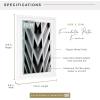 imageMCS Foundation 135x40 Poster Frame Traditional White Vertical ampamp Horizontal Wall Hanging Large Picture Frame for Photos Panoramics Posters ampamp Art Prints 1PackWhite