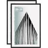 imageMCS Foundation 135x40 Poster Frame Traditional White Vertical ampamp Horizontal Wall Hanging Large Picture Frame for Photos Panoramics Posters ampamp Art Prints 1PackBlack