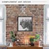 imageMCS Gallery Wooden Picture Frame for Canvas Art Boards Photos and more White 8x10 with 5x7 MatBlack