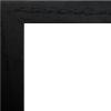 imageMCS Gallery Wooden Picture Frame for Canvas Art Boards Photos and more White 8x10 with 5x7 MatBlack