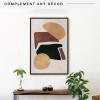 imageMCS Gallery Wooden Picture Frame for Canvas Art Boards Photos and more White 8x10 with 5x7 MatWalnut