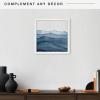 imageMCS Gallery Wooden Picture Frame for Canvas Art Boards Photos and more White 8x10 with 5x7 MatWhite