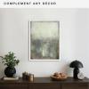 imageMCS Gallery Wooden Picture Frame for Canvas Art Boards Photos and more White 8x10 with 5x7 MatWhite