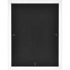 imageMCS Gallery Wooden Picture Frame for Canvas Art Boards Photos and more White 8x10 with 5x7 MatWhite