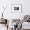 imageMCS Master ampamp Co Foundry Metal Gallery Wall Frame Dark Silver 8 x 10 in matted to 4 x 6 inDark Silver