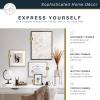 imageMCS Master ampamp Co Foundry Metal Gallery Wall Frame Dark Silver 8 x 10 in matted to 4 x 6 inDark Silver