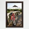 imageMCS Museum Poster Frame 18x24 Medium Oak Woodgrain Vertical ampamp Horizontal Wall Hanging Large Picture Frame for Photos Posters ampamp Art Prints 1PackEspresso Woodgrain