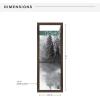 imageMCS Museum Poster Frame 18x24 Medium Oak Woodgrain Vertical ampamp Horizontal Wall Hanging Large Picture Frame for Photos Posters ampamp Art Prints 1PackEspresso Woodgrain