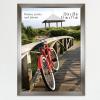 imageMCS Museum Poster Frame 18x24 Medium Oak Woodgrain Vertical ampamp Horizontal Wall Hanging Large Picture Frame for Photos Posters ampamp Art Prints 1PackPewter