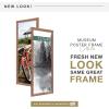 imageMCS Museum Poster Frame 18x24 Medium Oak Woodgrain Vertical ampamp Horizontal Wall Hanging Large Picture Frame for Photos Posters ampamp Art Prints 1PackMedium Oak Woodgrain