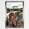 imageMCS Museum Poster Frame 18x24 Medium Oak Woodgrain Vertical ampamp Horizontal Wall Hanging Large Picture Frame for Photos Posters ampamp Art Prints 1PackPewter