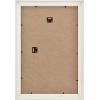 imageMCS Museum Poster Frame 18x24 Medium Oak Woodgrain Vertical ampamp Horizontal Wall Hanging Large Picture Frame for Photos Posters ampamp Art Prints 1PackWhite Woodgrain