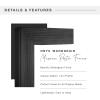 imageMCS Museum Poster Frame 18x24 Medium Oak Woodgrain Vertical ampamp Horizontal Wall Hanging Large Picture Frame for Photos Posters ampamp Art Prints 1PackOnyx Woodgrain