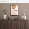 imageMCS Museum Poster Frame 18x24 Medium Oak Woodgrain Vertical ampamp Horizontal Wall Hanging Large Picture Frame for Photos Posters ampamp Art Prints 1PackEspresso Woodgrain