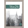 imageMCS Museum Poster Frame 18x24 Medium Oak Woodgrain Vertical ampamp Horizontal Wall Hanging Large Picture Frame for Photos Posters ampamp Art Prints 1PackBarnwood