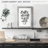 imageMCS Museum Poster Frame 18x24 Medium Oak Woodgrain Vertical ampamp Horizontal Wall Hanging Large Picture Frame for Photos Posters ampamp Art Prints 1PackPewter