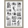 imageMCS Museum Poster Frame 18x24 Medium Oak Woodgrain Vertical ampamp Horizontal Wall Hanging Large Picture Frame for Photos Posters ampamp Art Prints 1PackBarnwood