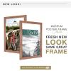 imageMCS Museum Poster Frame 18x24 Medium Oak Woodgrain Vertical ampamp Horizontal Wall Hanging Large Picture Frame for Photos Posters ampamp Art Prints 1PackMedium Oak Woodgrain