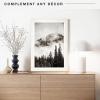 imageMCS Museum Poster Frame 18x24 Medium Oak Woodgrain Vertical ampamp Horizontal Wall Hanging Large Picture Frame for Photos Posters ampamp Art Prints 1PackWhite Woodgrain