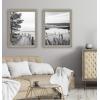 imageMCS Museum Poster Frame 18x24 Medium Oak Woodgrain Vertical ampamp Horizontal Wall Hanging Large Picture Frame for Photos Posters ampamp Art Prints 1PackBarnwood