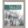imageMCS Museum Poster Frame 18x24 Medium Oak Woodgrain Vertical ampamp Horizontal Wall Hanging Large Picture Frame for Photos Posters ampamp Art Prints 1PackBarnwood
