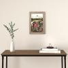 imageMCS Museum Poster Frame 18x24 Medium Oak Woodgrain Vertical ampamp Horizontal Wall Hanging Large Picture Frame for Photos Posters ampamp Art Prints 1PackBarnwood