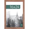 imageMCS Museum Poster Frame 18x24 Medium Oak Woodgrain Vertical ampamp Horizontal Wall Hanging Large Picture Frame for Photos Posters ampamp Art Prints 1PackMedium Oak Woodgrain